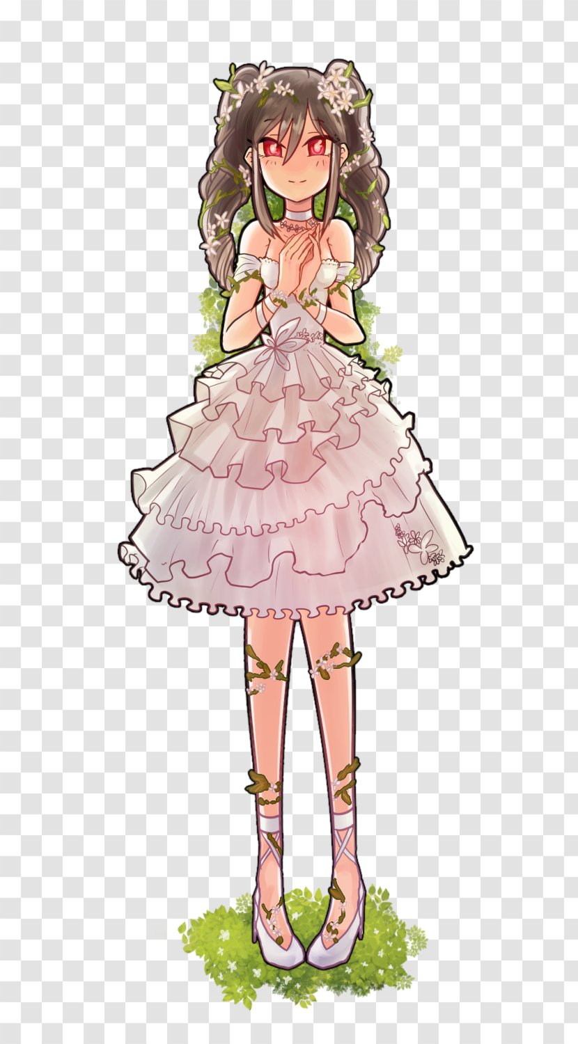 Costume Design Fairy Pink M - Flower Transparent PNG