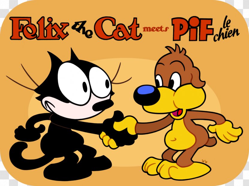 Felix The Cat Popeye Cartoon Kitten - Fiction Transparent PNG