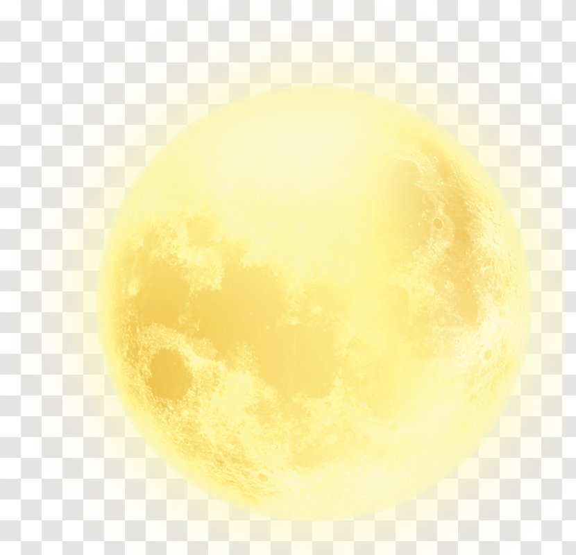 Yellow Moon Clip Art - Transparency And Translucency - Pattern Transparent PNG