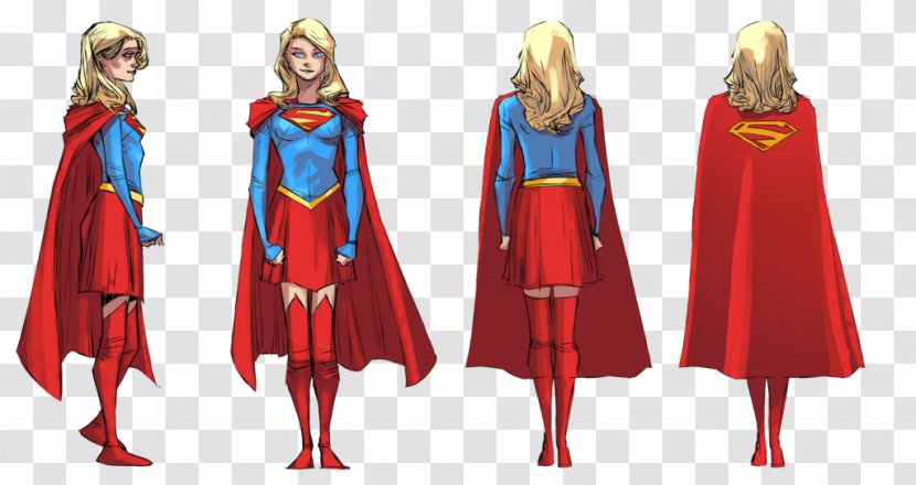 Kara Zor-El Robin Superman Supergirl Green Arrow - Concept Art Transparent PNG