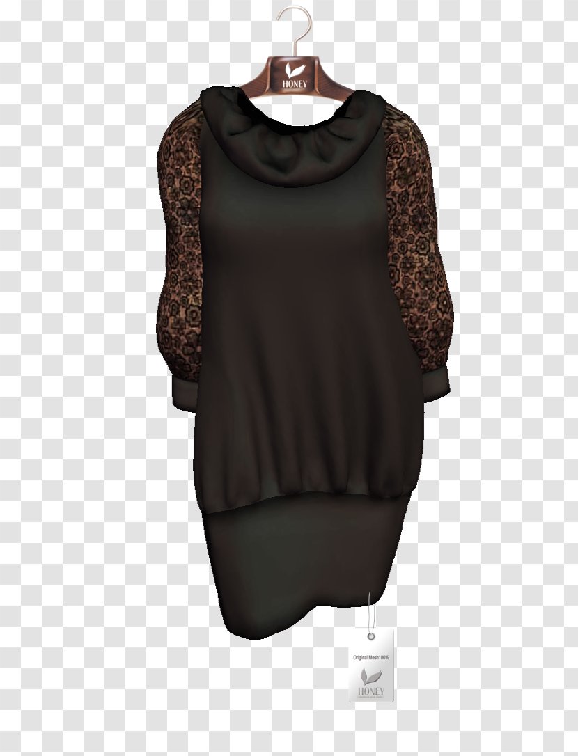Sleeve Shoulder Blouse Black M - Clothing Transparent PNG