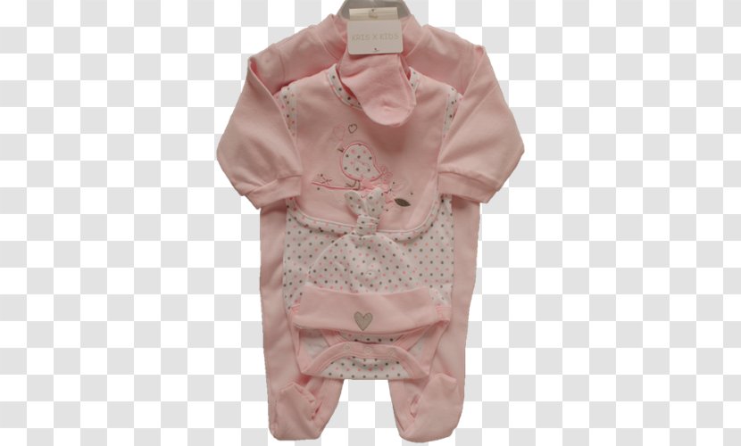 Sleeve Pink M Blouse Outerwear - Baby Clothing Transparent PNG
