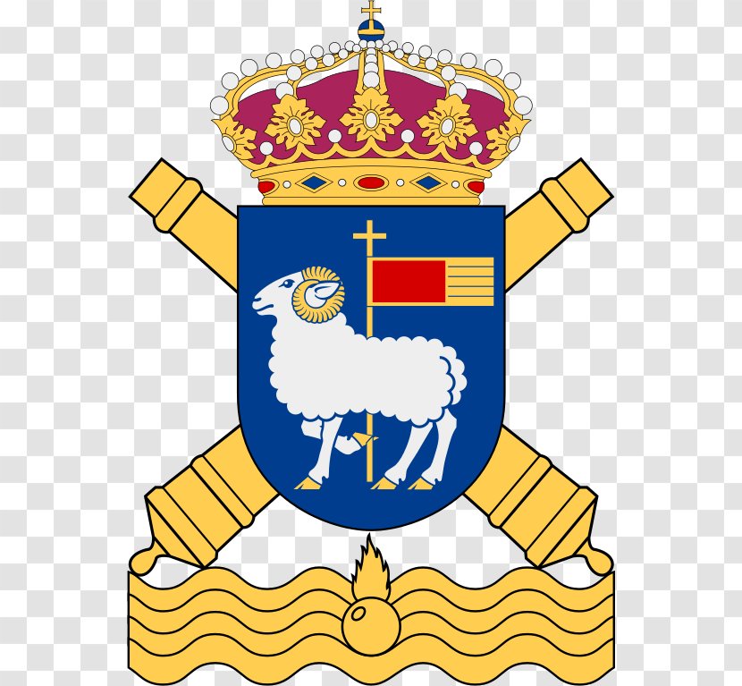 Stockholm Palace Commandant General In Coat Of Arms Sweden Royal Guards - Vaxholm Coastal Artillery Regiment Transparent PNG