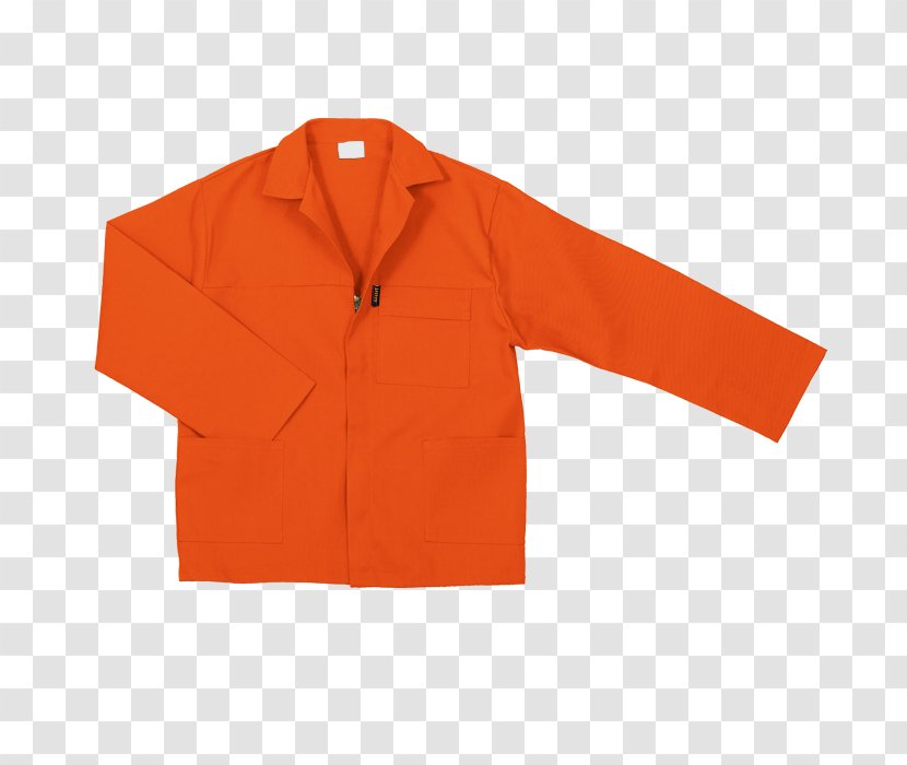 Hoodie Clothing Polar Fleece Uniform Jacket - Orange - Protective Transparent PNG