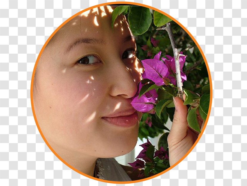 Nose Cheek Flower Eyelash Transparent PNG