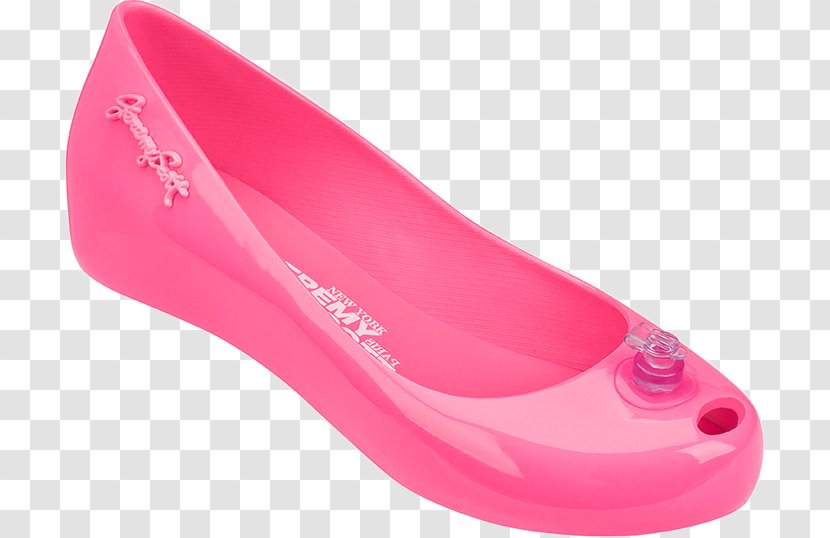 Ballet Flat Melissa Shoe Peep-toe - Pink - Essencia De Lyli Transparent PNG
