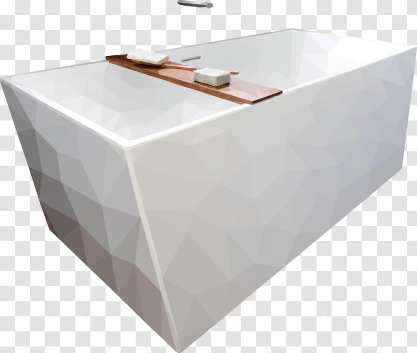 Bathtub Bathroom Angle - Low Poly - Pranayama Transparent PNG