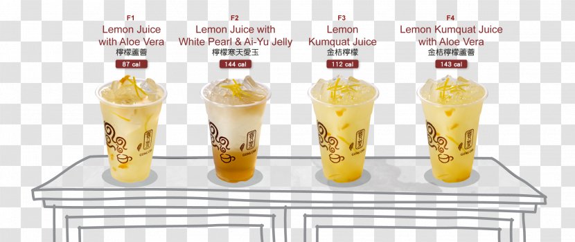 Food Table-glass - Drinkware - Gong Cha Transparent PNG