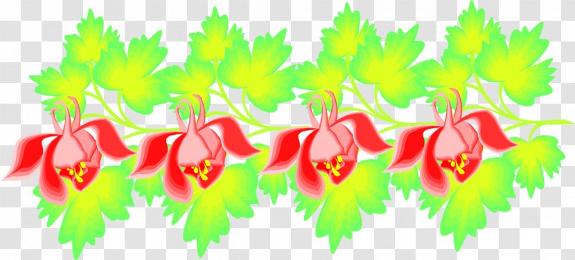 Leaf Tulip Flower Floral Design - Drawing Transparent PNG