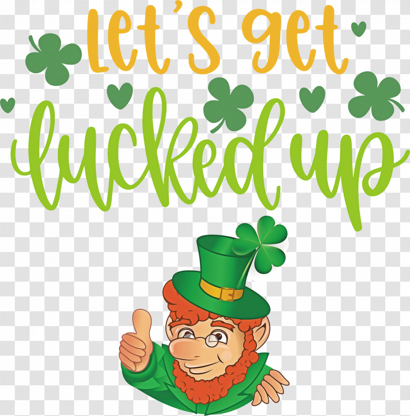 Get Lucked Up Saint Patrick Patricks Day Transparent PNG