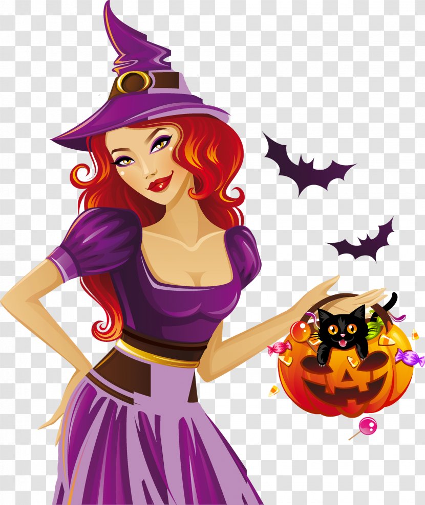 Good Witch Witchcraft Clip Art - Mystical Transparent PNG