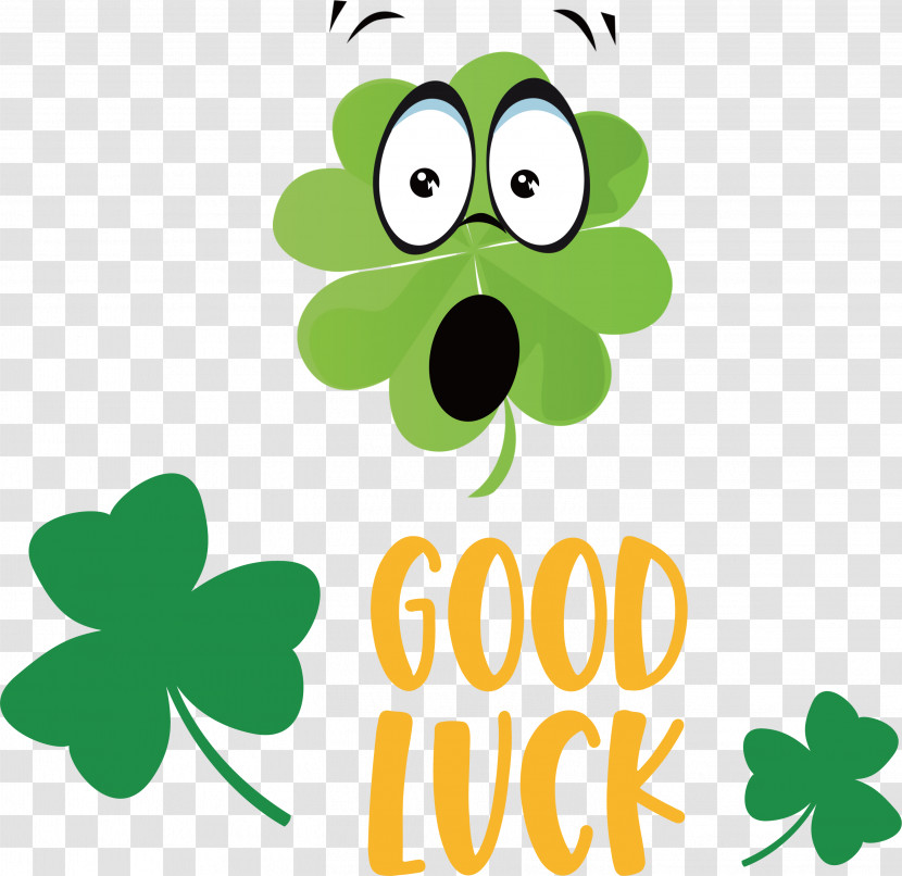 Good Luck Saint Patrick Patricks Day Transparent PNG