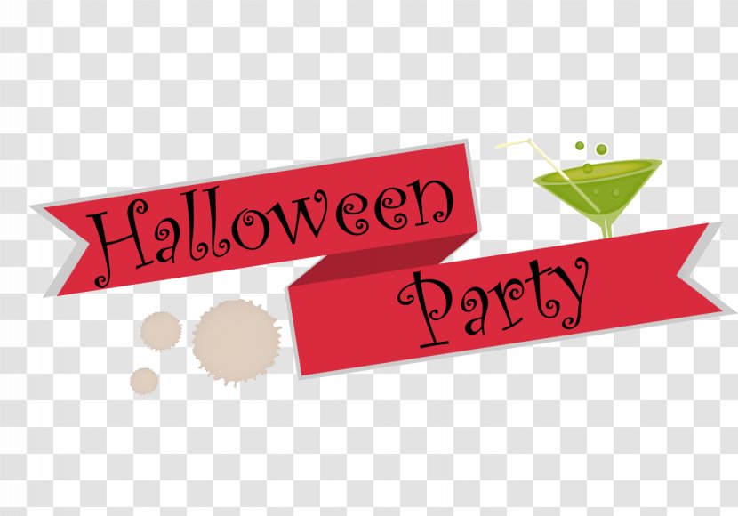 Halloween Party Holiday - Banner Transparent PNG