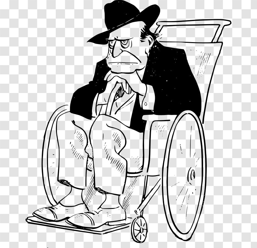 Wheelchair Old Age Clip Art - Joint Transparent PNG