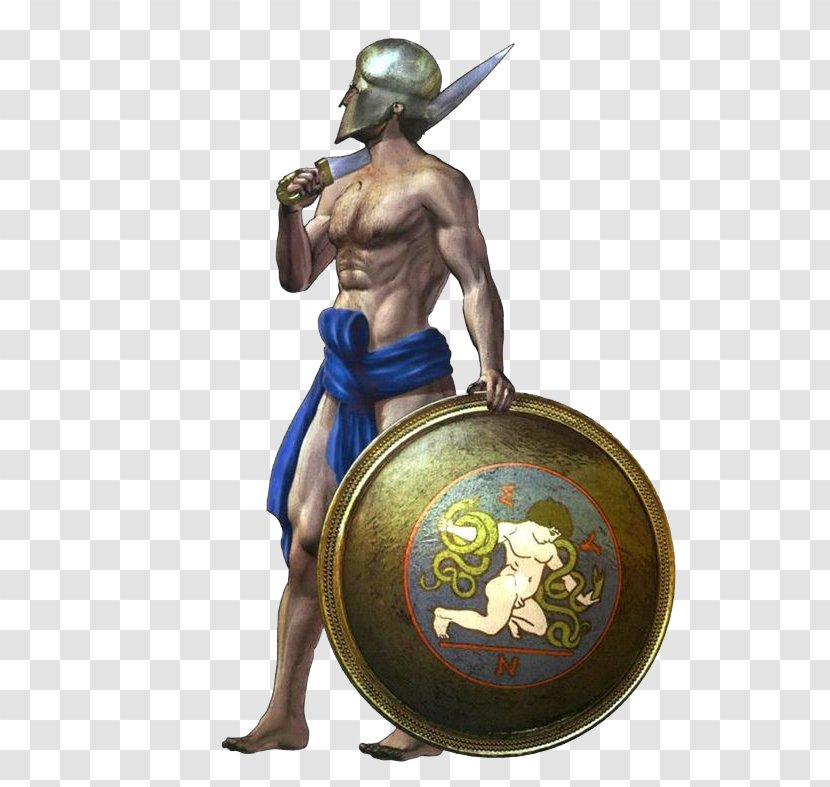 Spartan Army Classical Athens Hoplite Hellenistic Period - Warrior Transparent PNG