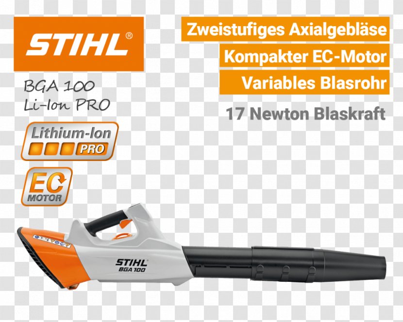 Tool Stihl Leaf Blowers Car Lithium-ion Battery - Technology - Andreas Norden Ab Transparent PNG