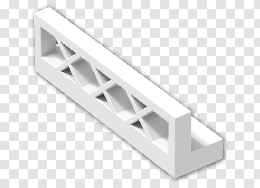 Angle - Hardware Accessory - White Fence Transparent PNG