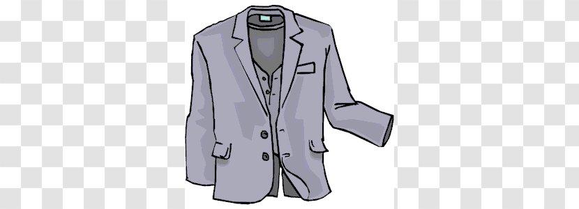 Suit Jacket Coat Clip Art - Mandarin Collar - Men's Cliparts Transparent PNG