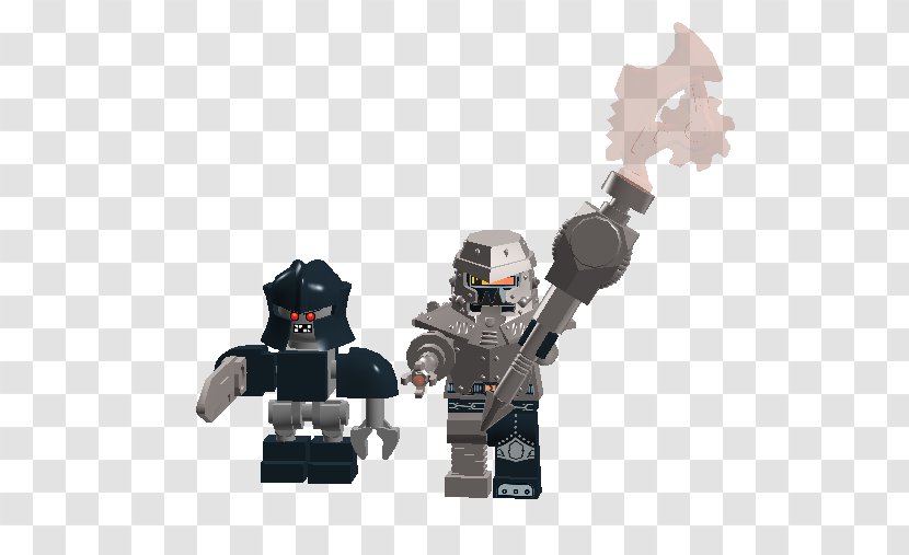 Lego Minifigure Villain Knight Robot - Nexo Knights Transparent PNG