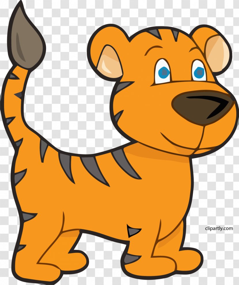 Clip Art Cat Tiger Whiskers Dog Breed - Carnivoran - Animals Characters Transparent PNG