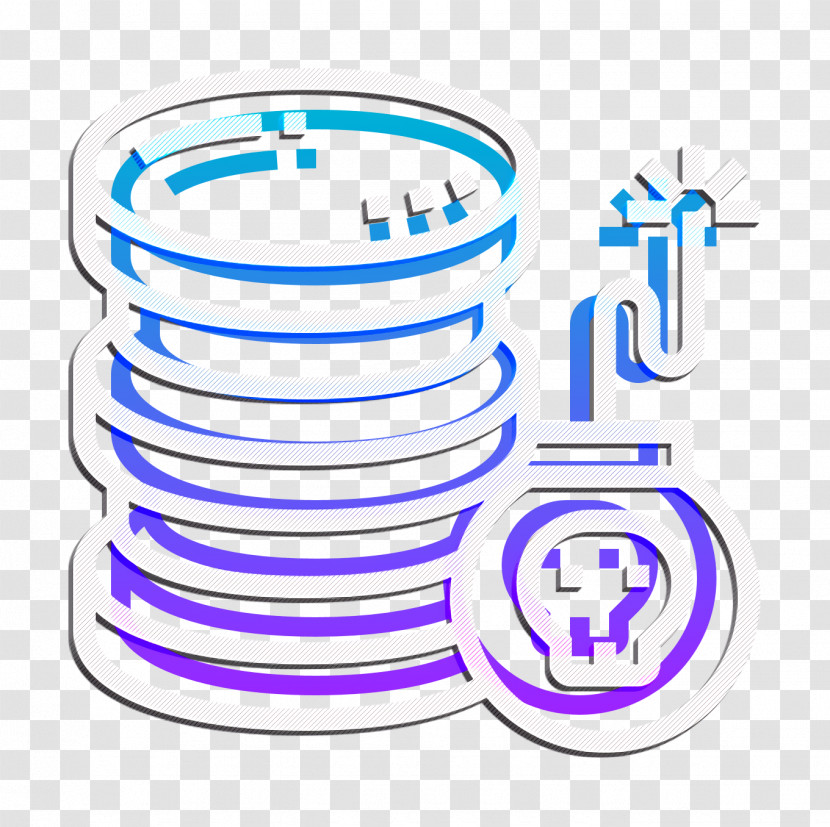 Cyber Attack Icon Cyber Crime Icon Transparent PNG