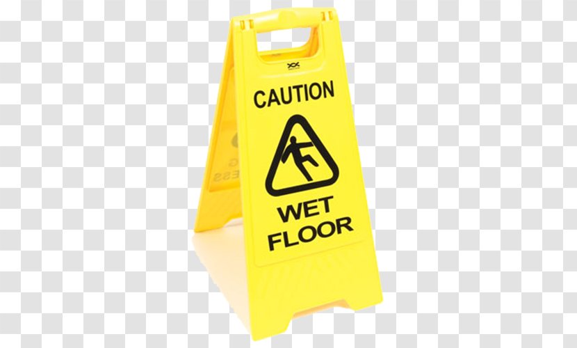 Wet Floor Sign Warning Safety Cleaning - Wet-floor Transparent PNG