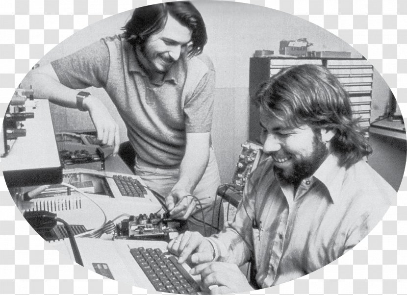 Steve Jobs Apple II - I Transparent PNG