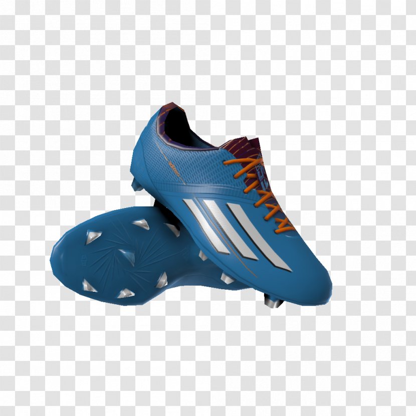Cleat Shoe Football Boot Sneakers - Azure - Samba Transparent PNG