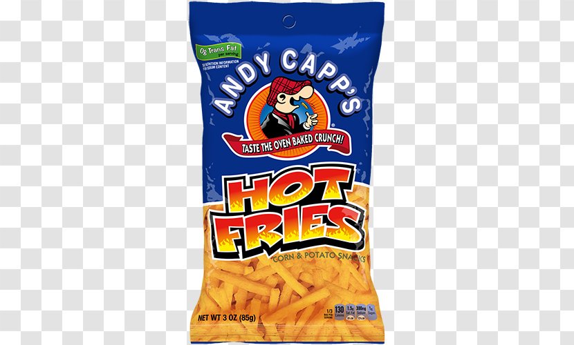 French Fries Cheese Barbecue Andy Capp's - Snack Transparent PNG