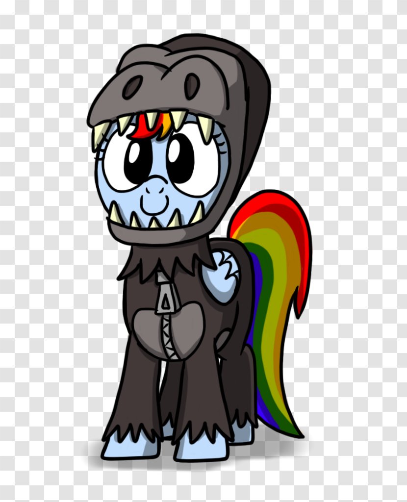 Rainbow Dash Dog Gorilla Pony Applejack - Silhouette Transparent PNG