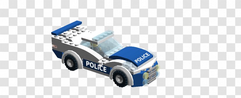 Radio-controlled Car Motor Vehicle Model - Electric - Lego Police Transparent PNG