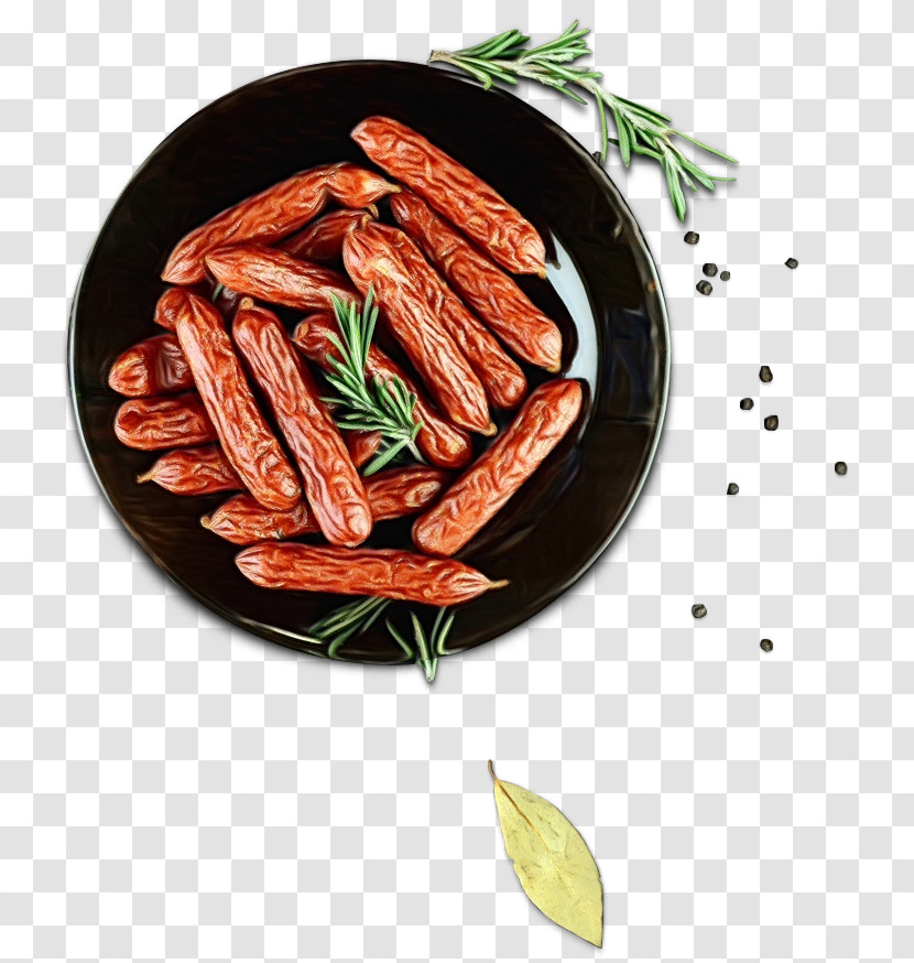 Chorizo Sausage Kabanos Kielbasa Vegetable Transparent PNG