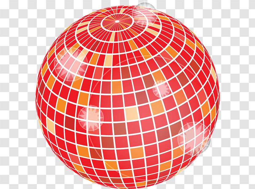 Circle Sphere Line Point Pattern - Flower - Disco Ball Transparent PNG