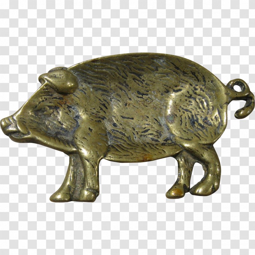 Pig Bronze Terrestrial Animal Snout - Boar Transparent PNG
