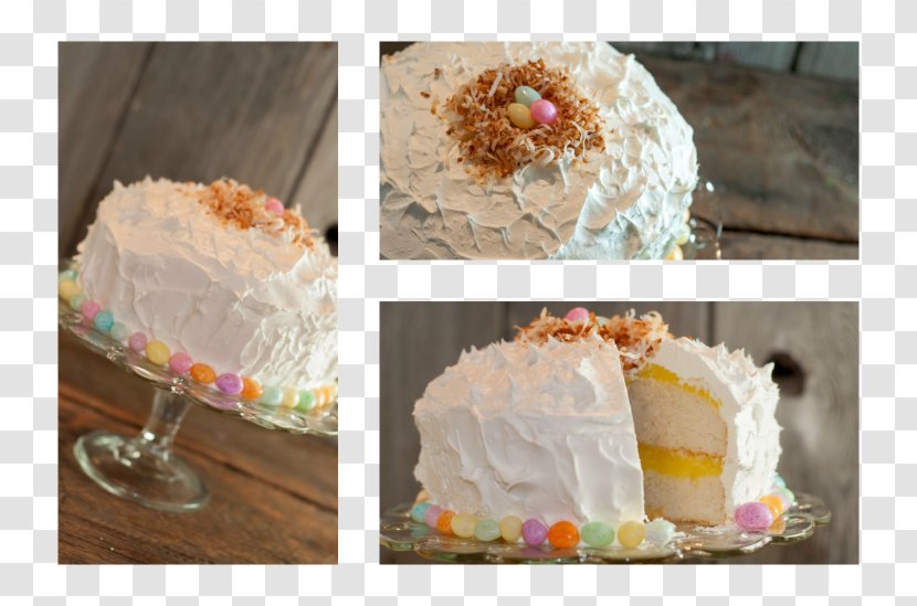 Lemon Drop Icebox Cake Frosting & Icing Pavlova Torte - Whipped Cream - Pudding Transparent PNG