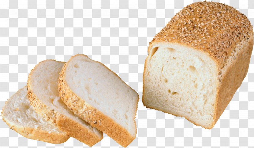 White Bread Toast Sliced Zwieback - Image Transparent PNG