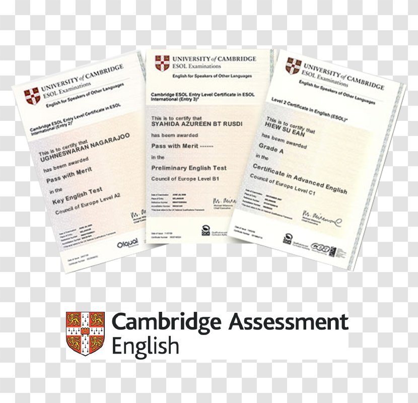 Test Of English As A Foreign Language (TOEFL) A2 Key C1 Advanced Cambridge Assessment B2 First - School Transparent PNG