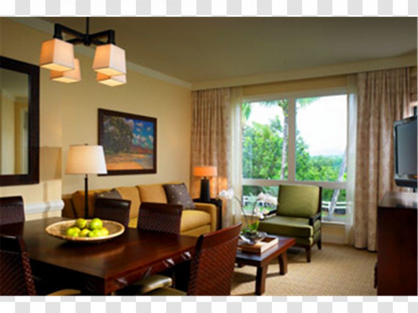 The Westin Princeville Ocean Resort Villas Window Treatment Living Room Transparent PNG