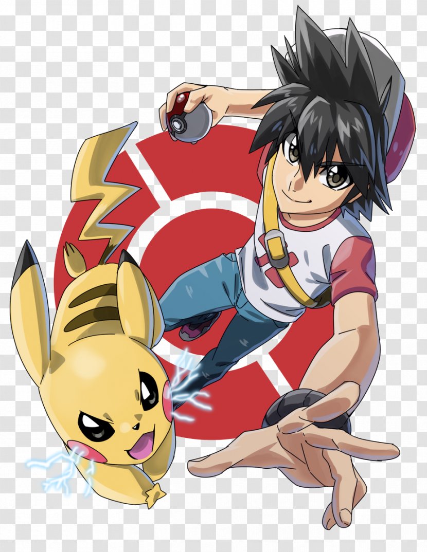 Pikachu Pokémon Adventures Black 2 And White Red - Frame Transparent PNG