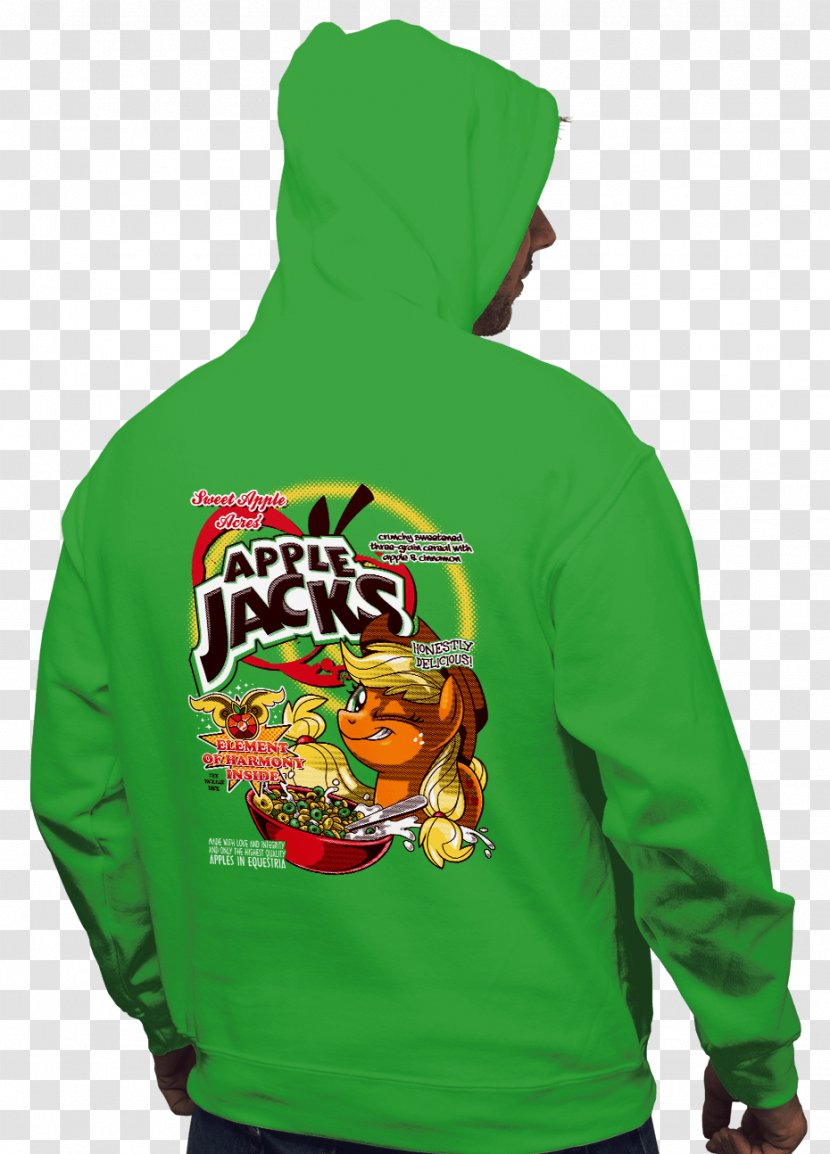 Hoodie T-shirt Breakfast Cereal Apple Jacks - Tshirt - Cinnamon Transparent PNG