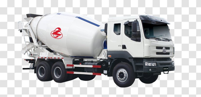 Car Ready-mix Concrete Semi-trailer Truck - Business Transparent PNG