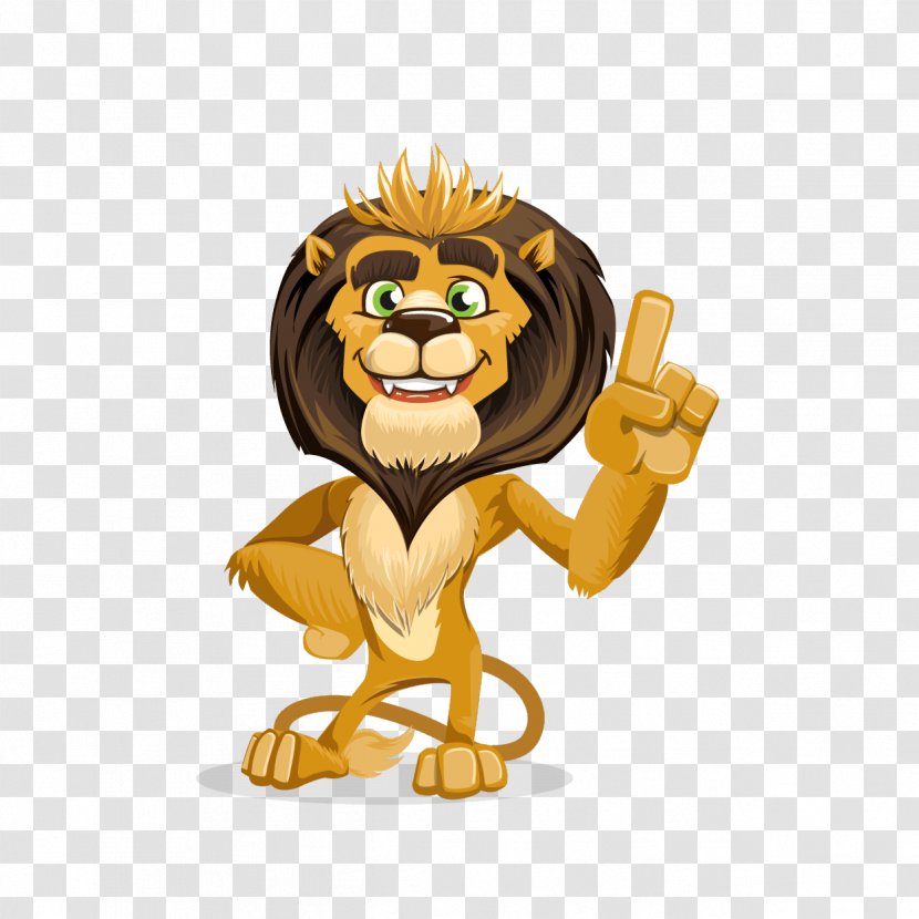 Cartoon Lion Advertising - Carnivoran - Animé Transparent PNG