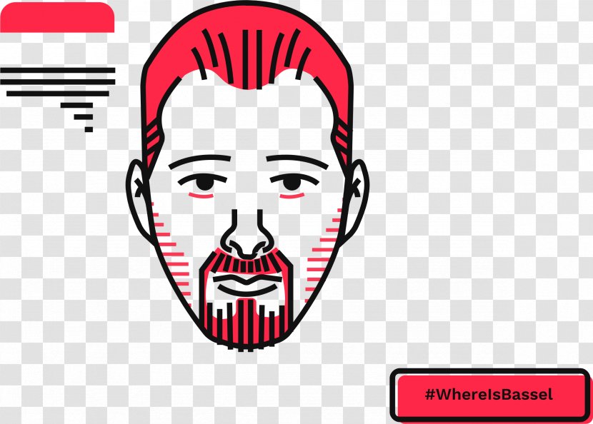 Bassel Khartabil Damascus Adra Prison Jimmy Wales Foundation Clip Art - Cartoon - Beard Transparent PNG