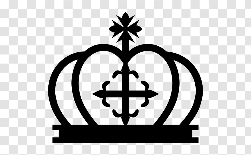 Cross And Crown Symbol Clip Art Transparent PNG