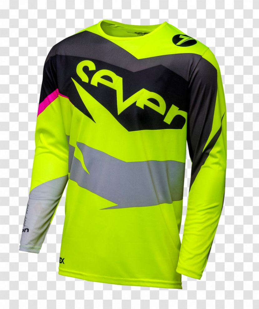 T-shirt Motocross Seven 2018 Annex Jersey Ignite MX Pants - Motorcycle - Tshirt Transparent PNG