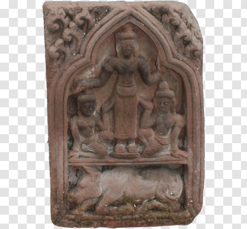 Stone Carving Sculpture Relief Rock - Sandstone - Durga Transparent PNG