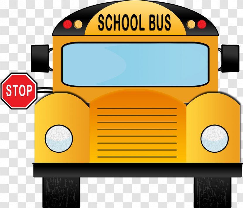 School Bus China Spring Independent District Middle - Yellow Transparent PNG
