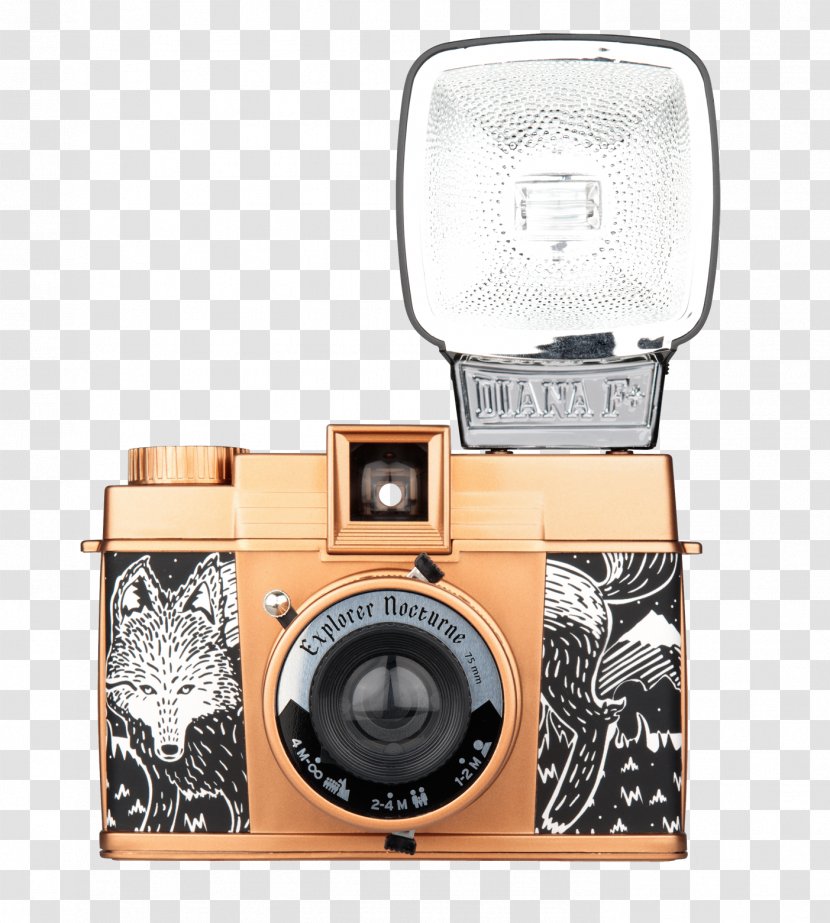 Photographic Film Diana Camera Lomography Photography - Lens Transparent PNG