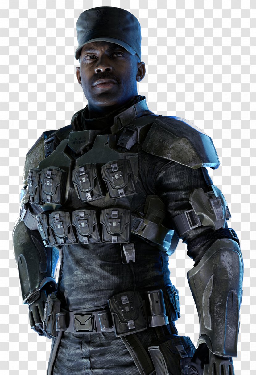 Halo 3: ODST Avery J. Johnson Wars 2 Soldier - Military Officer Transparent PNG