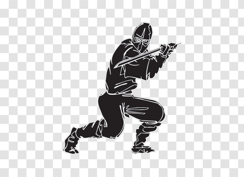 Vector Graphics Royalty-free Clip Art Illustration Ninja - Royaltyfree Transparent PNG